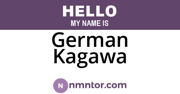 German Kagawa