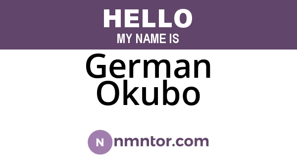 German Okubo