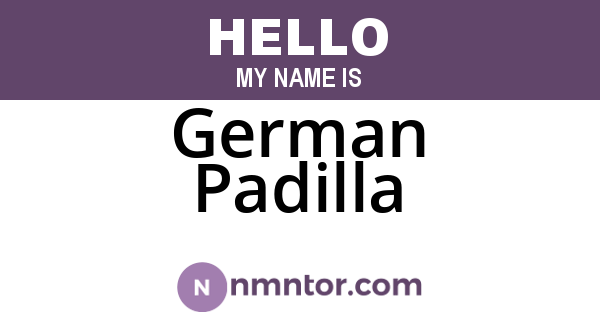 German Padilla