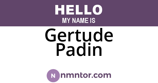 Gertude Padin
