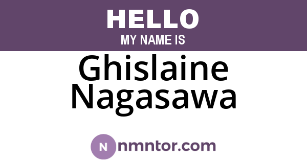 Ghislaine Nagasawa