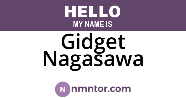 Gidget Nagasawa