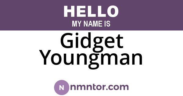 Gidget Youngman