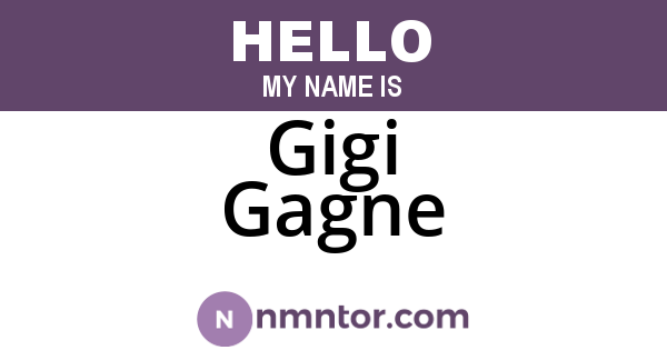 Gigi Gagne