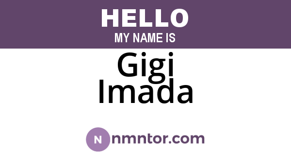 Gigi Imada