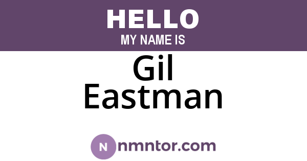 Gil Eastman