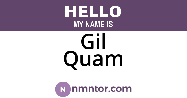 Gil Quam