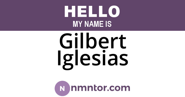 Gilbert Iglesias