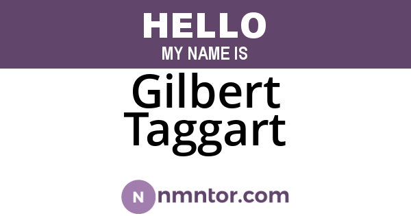 Gilbert Taggart