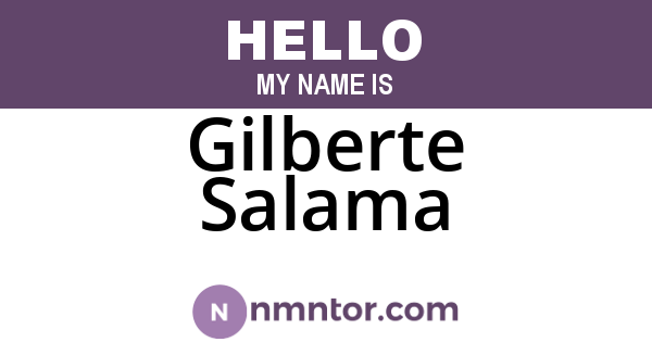 Gilberte Salama