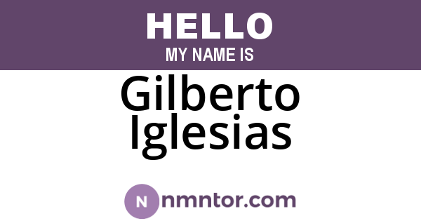Gilberto Iglesias