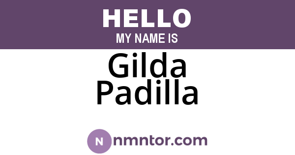 Gilda Padilla