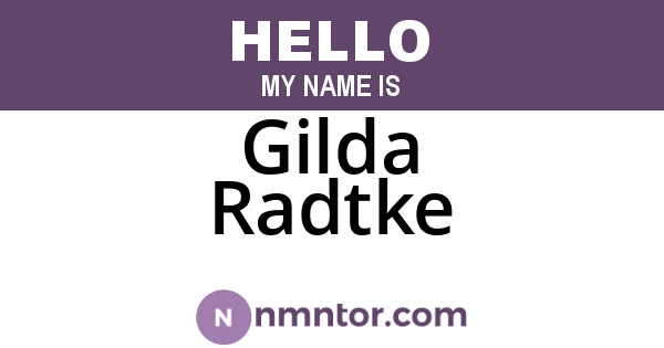 Gilda Radtke