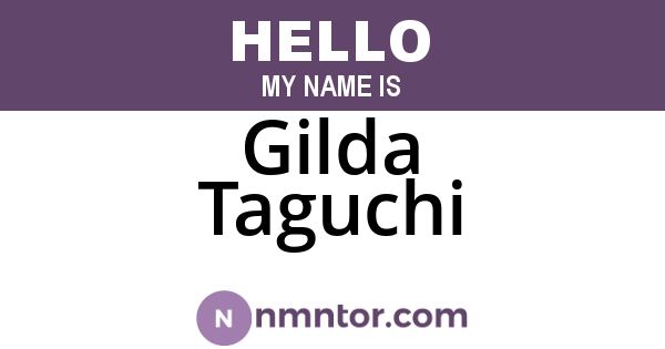Gilda Taguchi