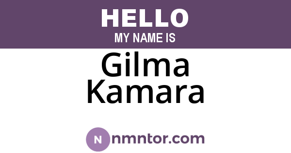 Gilma Kamara