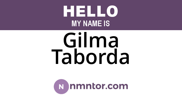 Gilma Taborda