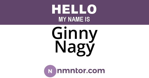 Ginny Nagy