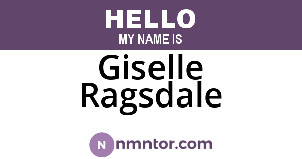 Giselle Ragsdale