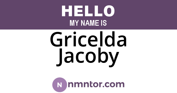 Gricelda Jacoby