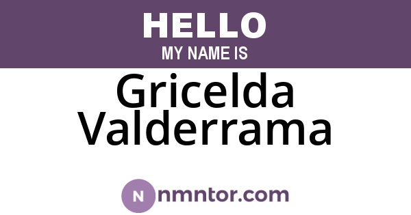 Gricelda Valderrama