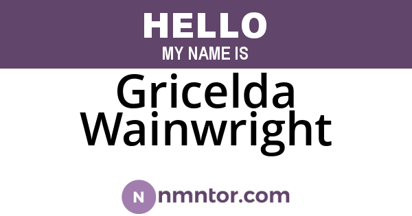 Gricelda Wainwright