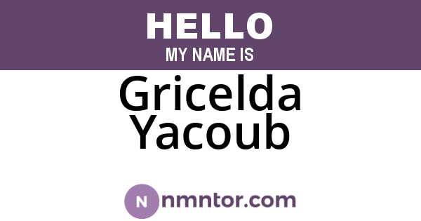 Gricelda Yacoub