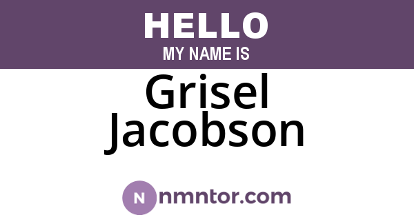 Grisel Jacobson