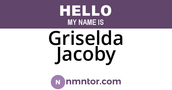 Griselda Jacoby