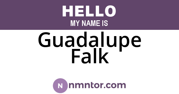 Guadalupe Falk