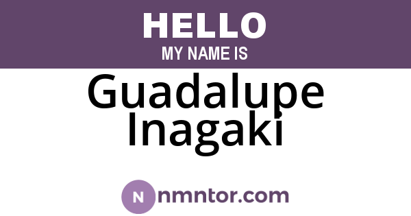 Guadalupe Inagaki