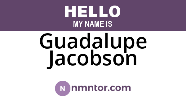 Guadalupe Jacobson