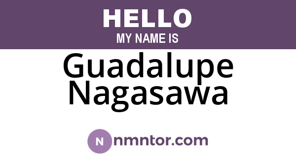 Guadalupe Nagasawa