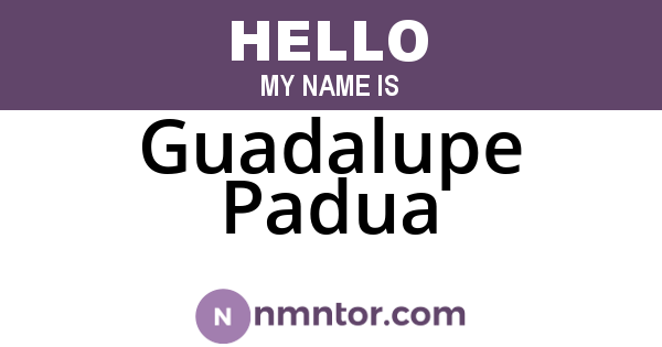 Guadalupe Padua