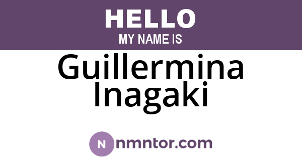 Guillermina Inagaki