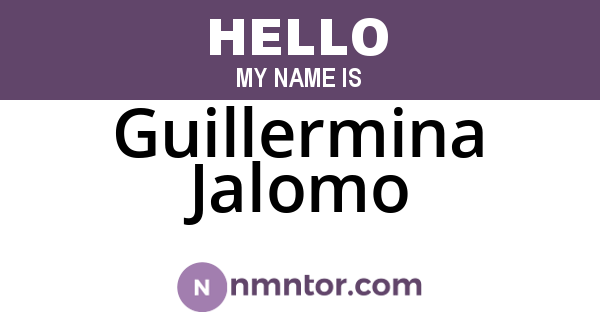 Guillermina Jalomo