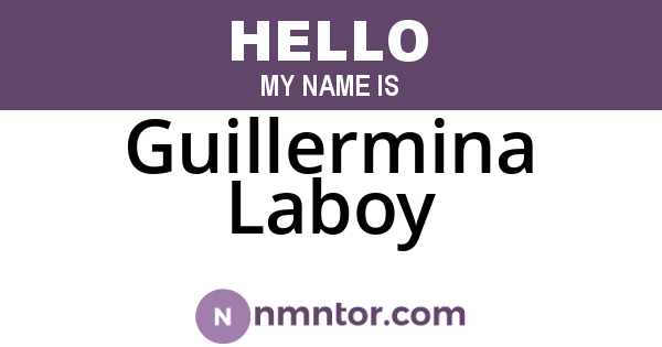 Guillermina Laboy