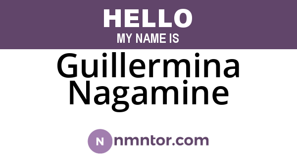 Guillermina Nagamine