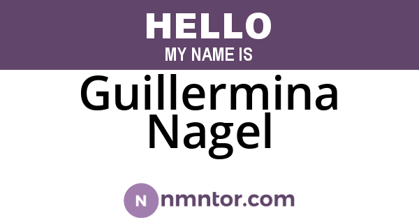 Guillermina Nagel
