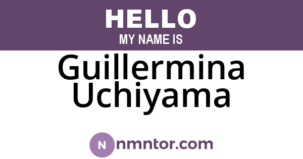 Guillermina Uchiyama