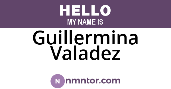 Guillermina Valadez