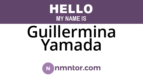 Guillermina Yamada