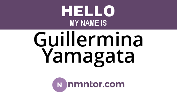 Guillermina Yamagata