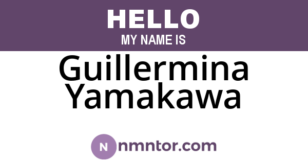 Guillermina Yamakawa