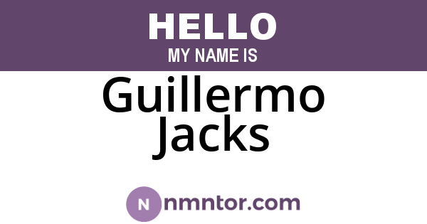 Guillermo Jacks