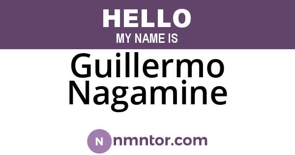 Guillermo Nagamine