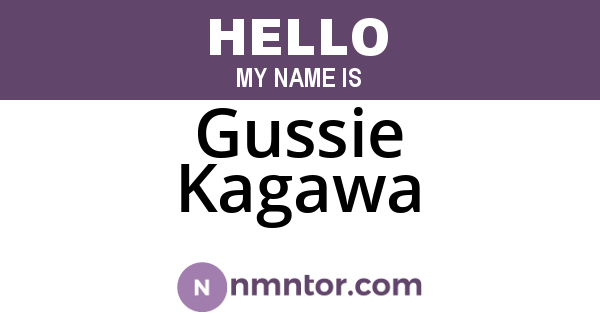Gussie Kagawa