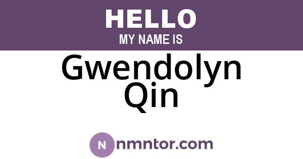 Gwendolyn Qin