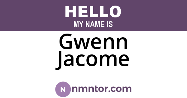 Gwenn Jacome