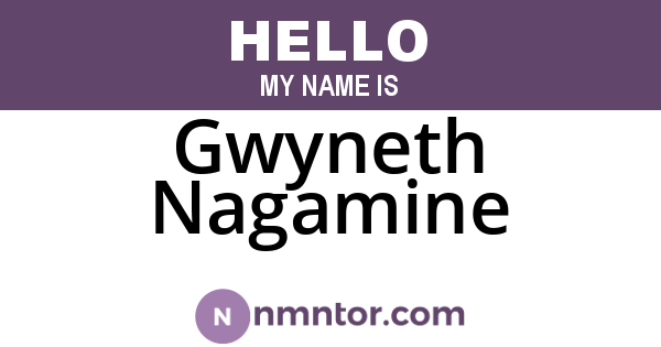Gwyneth Nagamine