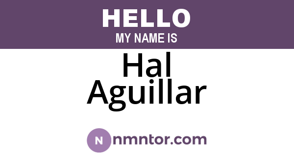 Hal Aguillar